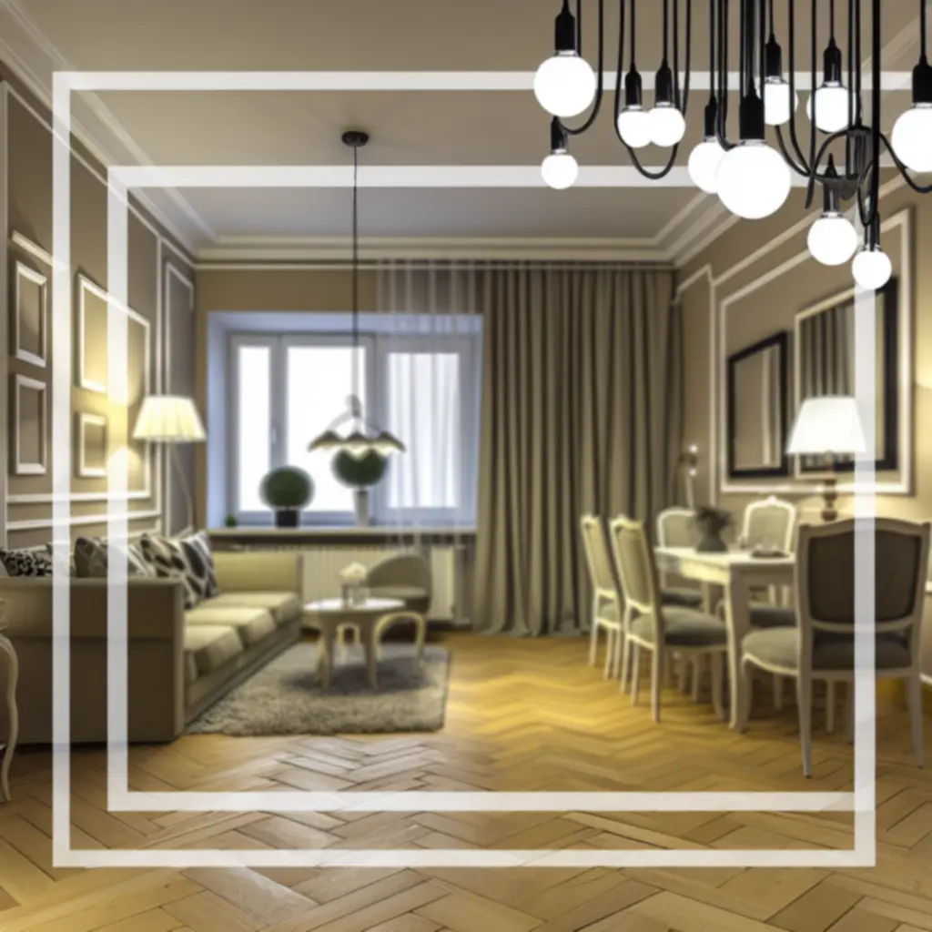 Wnętrze domu z nastrojowym oświetleniem od HomeLightPL