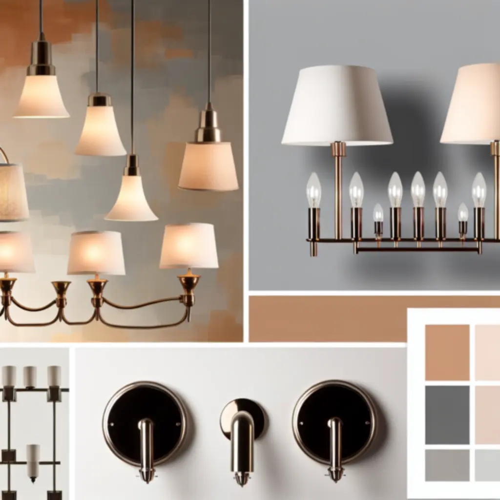 Zestaw nowoczesnych lamp i żyrandoli z kolekcji HomeLightPL